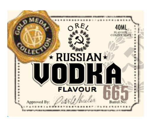 Gold Medal Orel Russian Vodka