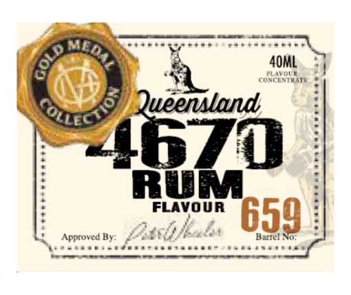 Gold Medal Queensland 4670 Rum