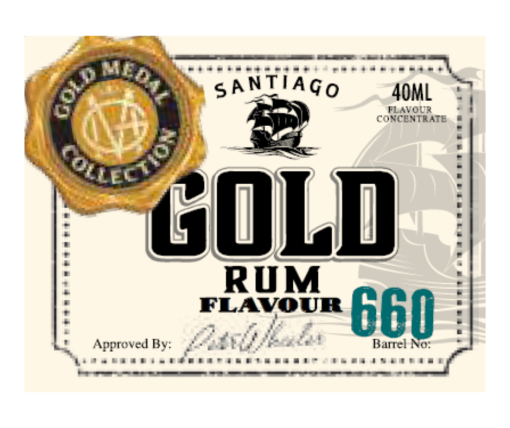 Gold Medal Santiago Gold Rum