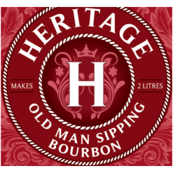 Heritage Old Man Sipping Bourbon