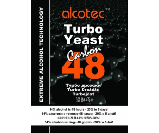 Alcotec 48 Hour Turbo Yeast With Carbon