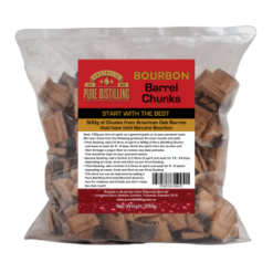 Pure Distilling Bourbon Barrel Chunks - 500g