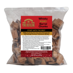 Pure Distilling Whiskey Port Barrel Chunks - 500g