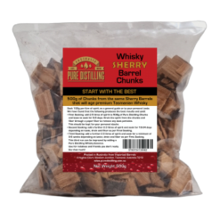 Pure Distilling Whiskey Sherry Barrel Chunks - 500g