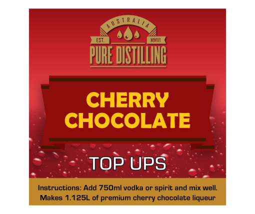 Pure Distilling Cherry Chocolate Top Ups