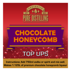 Pure Distilling Choc Honeycomb Top Ups