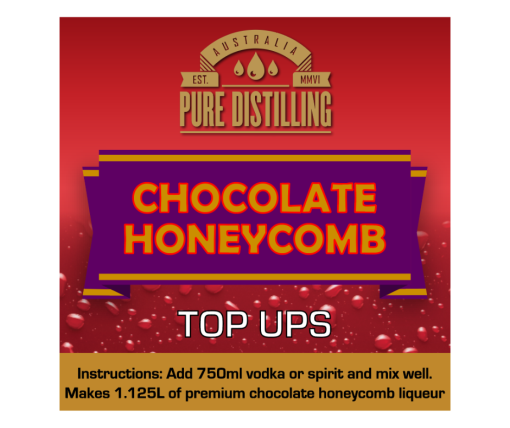 Pure Distilling Choc Honeycomb Top Ups