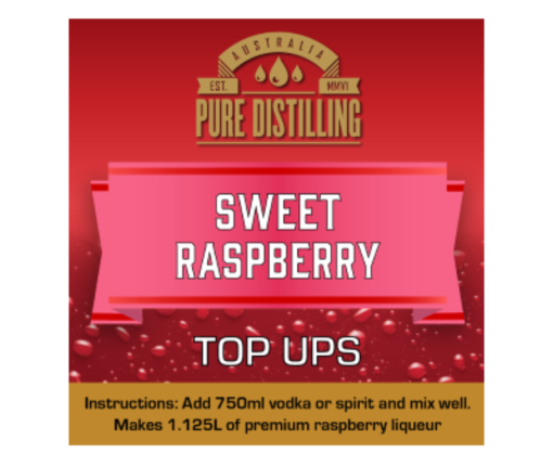 Pure Distilling Sweet Raspberry Top Ups