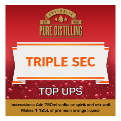 Pure Distilling Triple Sec Top Ups