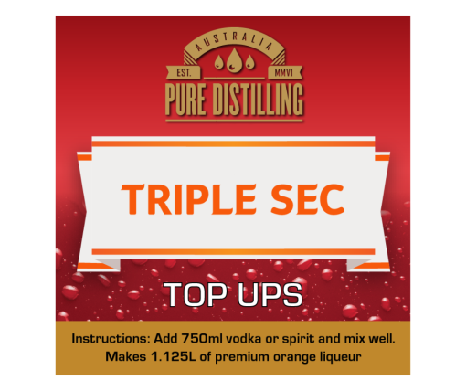 Pure Distilling Triple Sec Top Ups